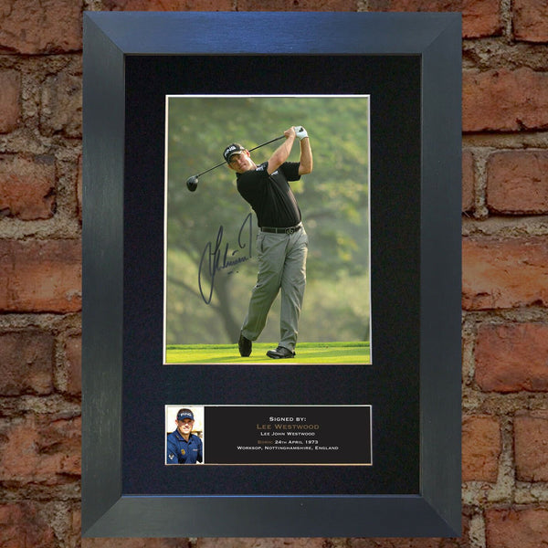 LEE WESTWOOD Autograph Mounted Signed Photo RE-PRINT Print A4 457