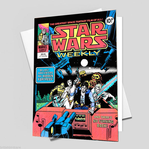 STAR WARS Comic Cover 10th Edition Reproduction Rare Vintage Wall Art Print #14