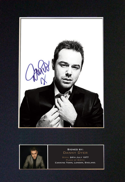 DANNY DYER Signed Autograph Mounted Photo Reproduction A4 PRINT 417