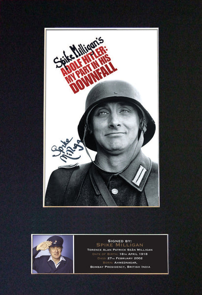 SPIKE MILLIGAN Quality Autograph Mounted Reproduction Signed Photo PRINT A4 379