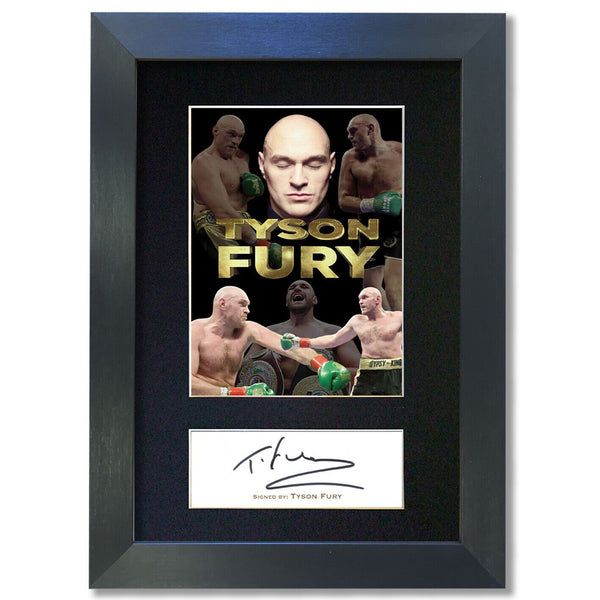 Tyson Fury Signed Pre Printed Autograph Quality Photo Gift For a Boxing Fan #846