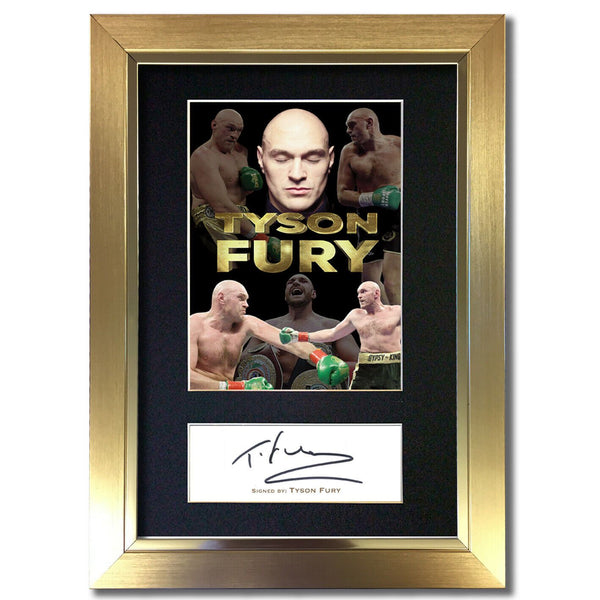 Tyson Fury Signed Pre Printed Autograph Quality Photo Gift For a Boxing Fan #846