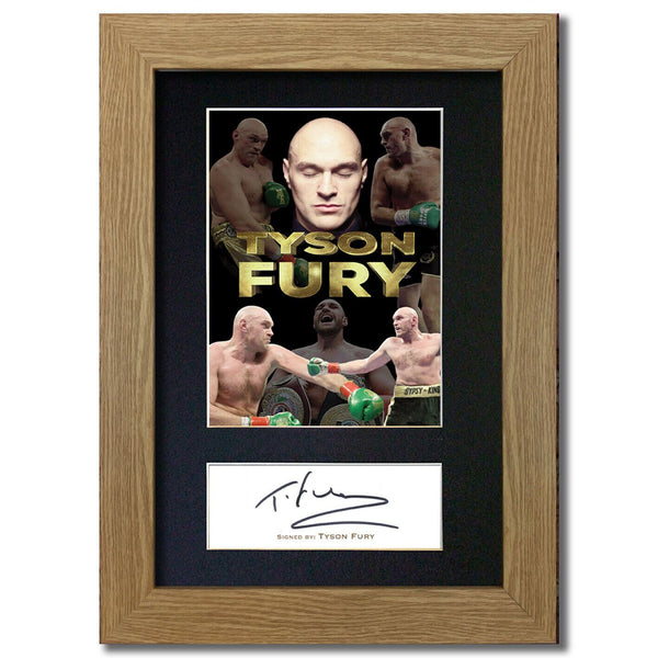 Tyson Fury Signed Pre Printed Autograph Quality Photo Gift For a Boxing Fan #846