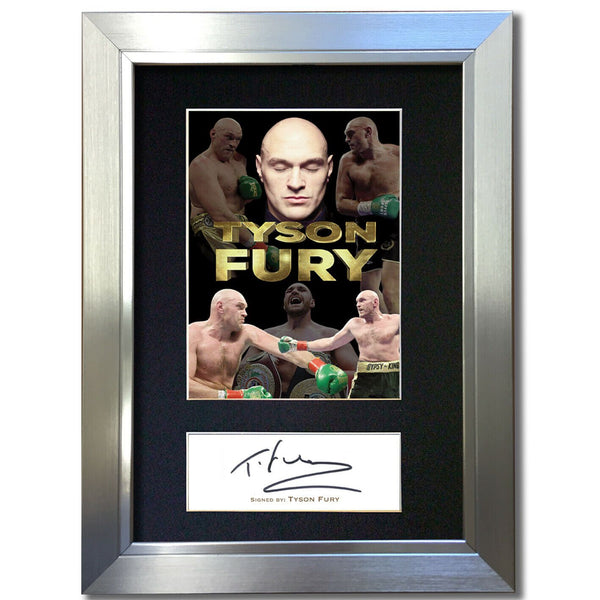 Tyson Fury Signed Pre Printed Autograph Quality Photo Gift For a Boxing Fan #846